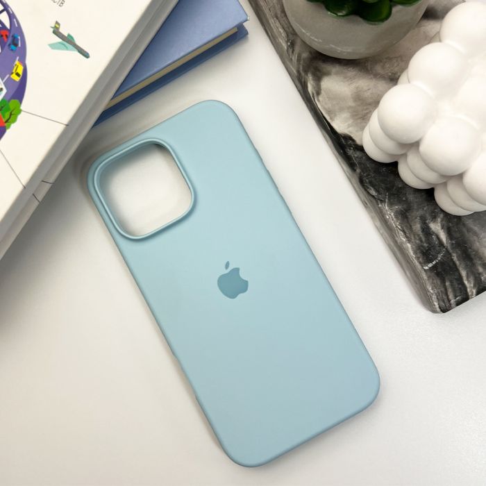 Чохол для смартфона Silicone Full Case AA Open Cam for Apple iPhone 16 Pro 27,Mist Blue (FullOpeAAi16P-27)