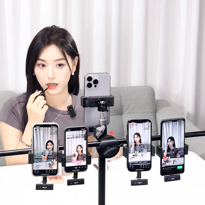 Бездротова мікрофонна система Ulanzi Vijim HM2301 Dual Channel Wireless Lavalier Microphone (A005 HM2301 ) (A005)