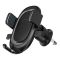 Автотримач для телефона Baseus UltraControl Pro Series Clamp-Type Car Holder Set Cluster Black (C40351600113-00)