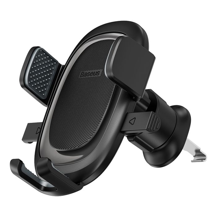 Автотримач для телефона Baseus UltraControl Pro Series Clamp-Type Car Holder Set Cluster Black (C40351600113-00)