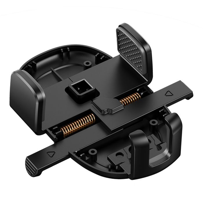 Автотримач для телефона Baseus UltraControl Pro Series Clamp-Type Car Holder Set Cluster Black (C40351600113-00)