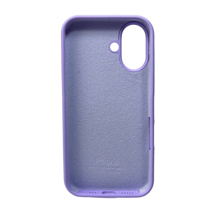 Чохол для смартфона Silicone Full Case AA Open Cam for Apple iPhone 16 26,Elegant Purple (FullOpeAAi16-26)