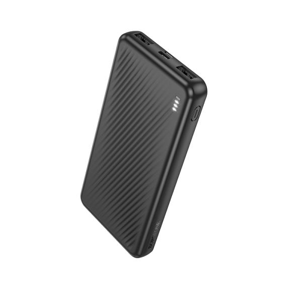 Зовнішній акумулятор BOROFONE BJ55 Graceful power bank (10000mAh) Black (6941991111761)