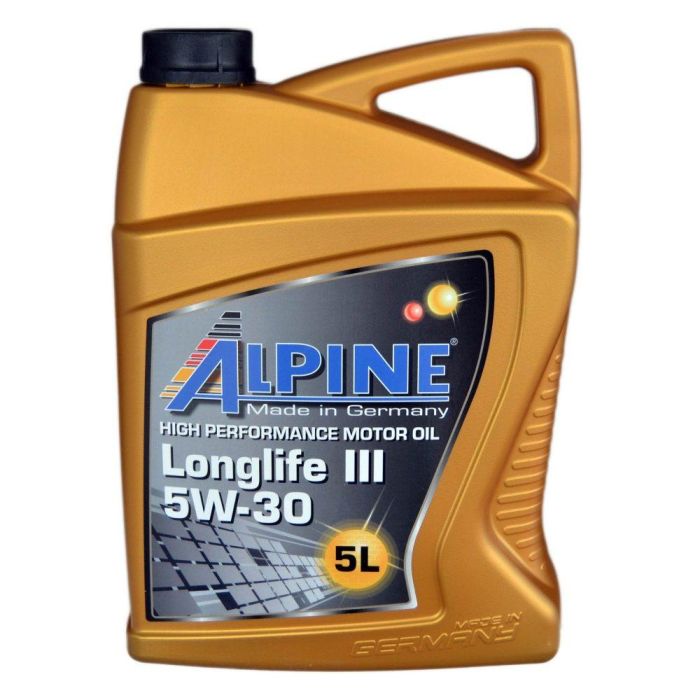 Олива моторна синтетична ALPINE 5W-30 Longlife III C3 5л