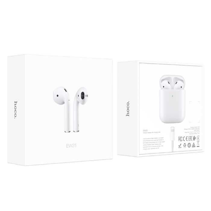 Бездротові навушники TWS HOCO EW25 White (6931474771810)