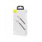 Кабель Baseus Cafule Series Metal Data Cable USB to IP 2.4A 1m Black (CALJK-A01)