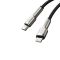 Кабель Baseus Cafule Series Metal Data Cable Type-C to iP PD 20W 1m Black (CATLJK-A01)