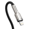 Кабель Baseus Cafule Series Metal Data Cable Type-C to iP PD 20W 1m Black (CATLJK-A01)