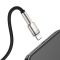 Кабель Baseus Cafule Series Metal Data Cable Type-C to iP PD 20W 1m Black (CATLJK-A01)