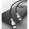 Кабель Baseus Cafule Series Metal Data Cable Type-C to iP PD 20W 1m Black (CATLJK-A01)