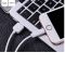 Кабель HOCO X1 USB to iP 2.4A, 1m, PVC, PVC connectors, White (6957531032007)