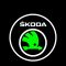 Лазерні дверні логотипи Prime-X SKODA-B-BSKD11