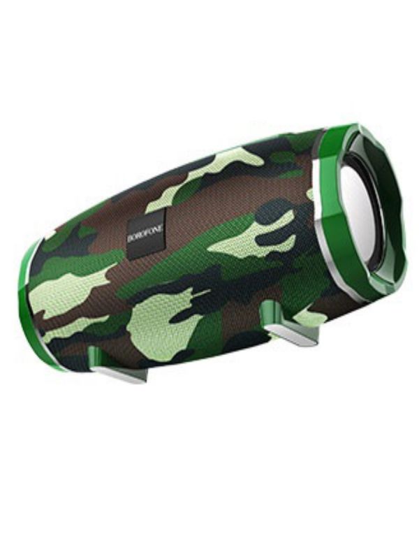 Портативна колонка BOROFONE BR3 Rich sound sports wireless speaker Camouflage Green (6931474715616)