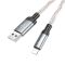 Кабель HOCO U112 Shine charging data cable for iP Gray (6931474788801)