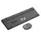 Клавіатура+миша HOCO GM17 Wireless business keyboard and mouse set(English Version) Black (6931474759481)