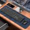 Клавіатура+миша HOCO GM17 Wireless business keyboard and mouse set(English Version) Black (6931474759481)