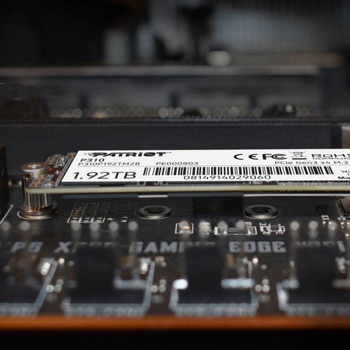 Накопичувач SSD M.2 Patriot P310 1920GB NVMe 2280 PCIe 3.0x4 3D NAND TLC (P310P192TM28)