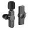 Бездротова мікрофонна система BOROFONE BFK12 Trophy lavalier (Lightning) Black (6941991106385)