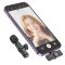 Бездротова мікрофонна система BOROFONE BFK12 Trophy lavalier (Lightning) Black (6941991106385)