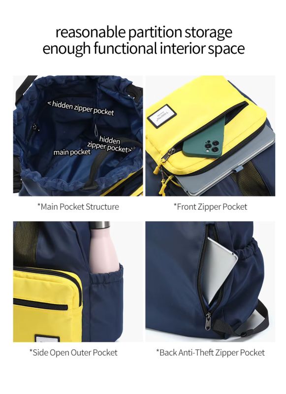 Рюкзак Tigernu T-S8511 14" Blue with Yellow (T-S8511BlueY)