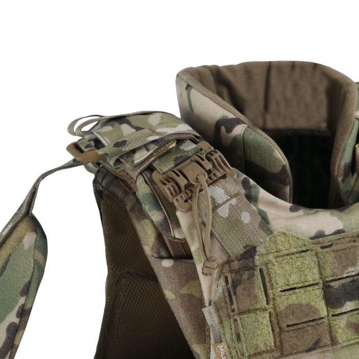 Бронежилет Militex Modular X-1 с баллистическим пакетом (1 класс) | Multicam | Cordura USA | Размер L