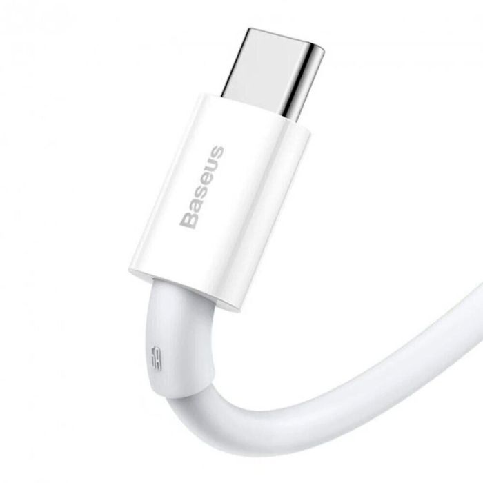 Кабель Baseus Superior Series Fast Charging Data Cable USB to Type-C 66W 2m White (CATYS-A02)