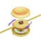 Кабель Baseus Bright Mirror 2 Series Retractable 3-in-1 Fast Charging  Data Cable USB to M+L+C 3.5A 1.1m yellow (CAMJ010011)