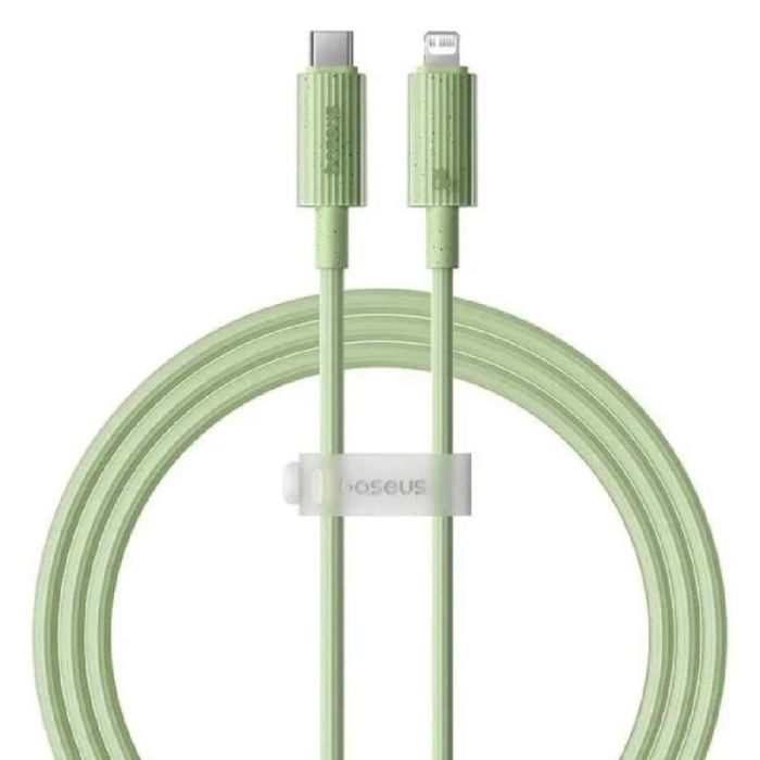Кабель Baseus Habitat Series Fast Charging Cable Type-C to iP 20W 2m Natural Green (P10360201631-01)