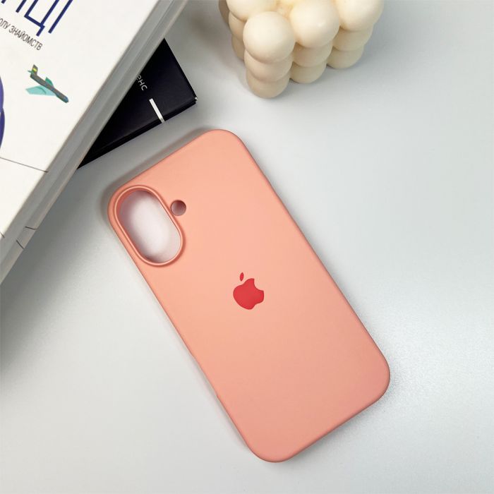 Чохол для смартфона Silicone Full Case AA Open Cam for Apple iPhone 16 37,Grapefruit (FullOpeAAi16-37)