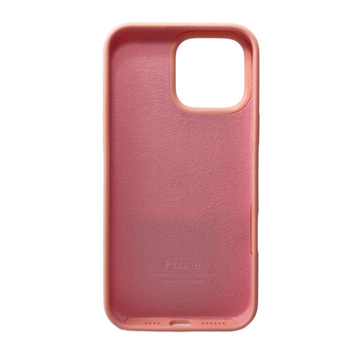 Чохол для смартфона Silicone Full Case AA Open Cam for Apple iPhone 16 Pro 37,Grapefruit (FullOpeAAi16P-37)