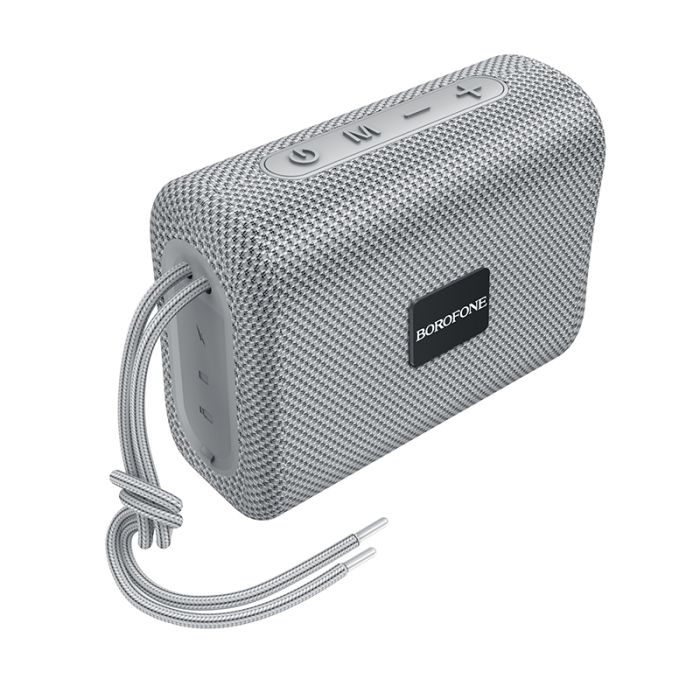 Портативна колонка BOROFONE BR18 Encourage sports BT speaker Grey (6974443381283)