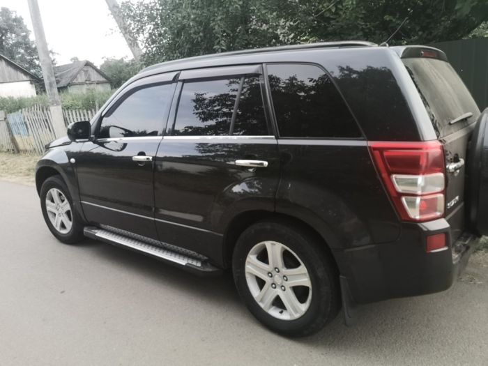 Окантовка окон нержавейка (4 шт) для Suzuki Grand Vitara 2005-2017 гг