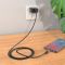 Кабель HOCO X52 USB to Micro 2.4A, 1m, PVC, PVC connectors, magnetic, Black (6931474735539)