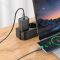 Мережевий зарядний пристрій HOCO N60 Gentle single port PD20W charger (EU) Black (6942007644174)