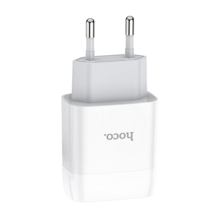 Мережевий зарядний пристрій HOCO C73A Glorious dual port charger 12W White (6931474712912)