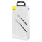 Кабель Baseus Cafule Series Metal Data Cable Type-C to Type-C 100W 2m Black (CATJK-D01)