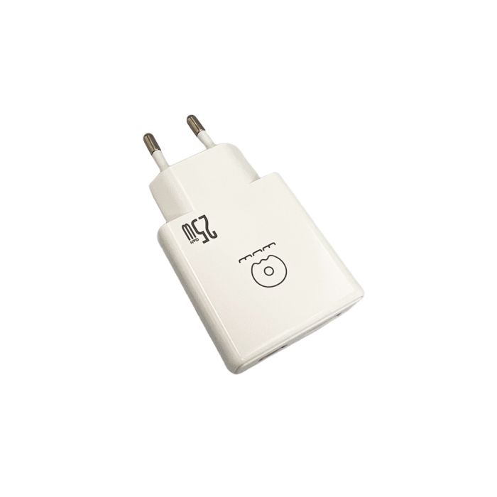 Мережевий зарядний пристрій WUW-C217 PD 25W USB A + Type-C white (C217)