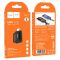 Адаптер HOCO UA31A iP male to USB female OTG adapter Black (6942007628082)