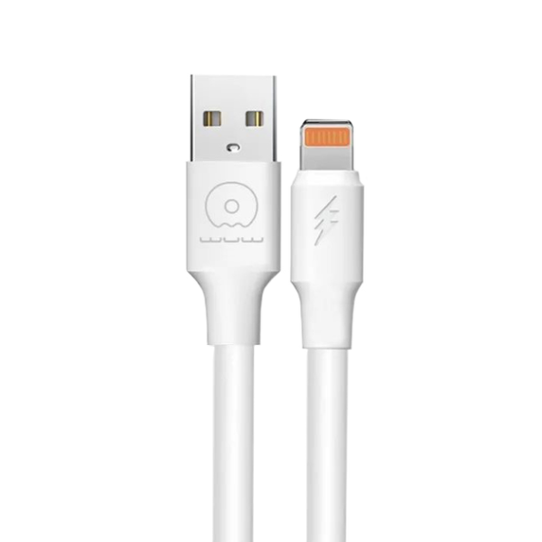 Кабель WUW-X169 USB Lightning 5А white (6972573331628)