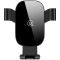 Автотримач для телефона Usams US-ZJ052 Gravity Car Holder Black (ZJ52ZJ01)