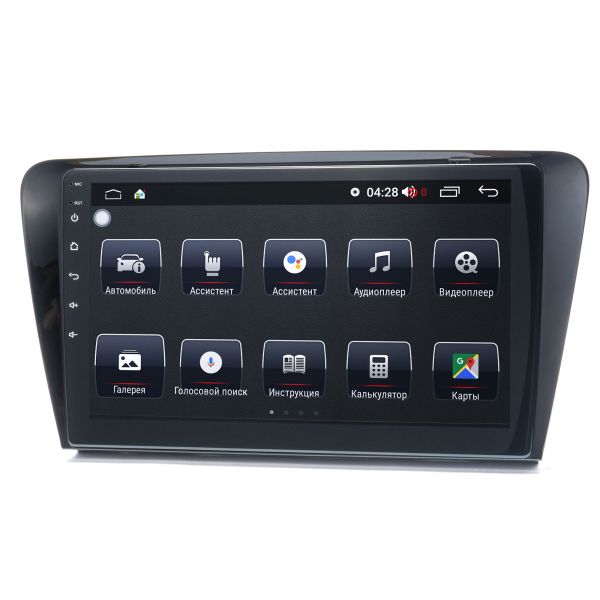 Штатна магнітола Prime-X 22-594/10B, 4+32, 4G. SKODA Kodiaq 2016+