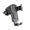 Автотримач для телефона HOCO CA103 vertical and horizontal air outlet gravity car holder Black Metal Gray (6931474766229)