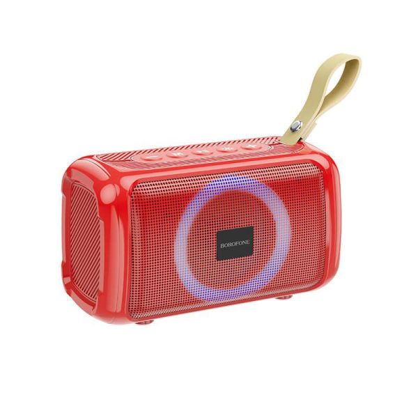 Портативна колонка BOROFONE BR17 Cool sports wireless speaker Red (6974443380750)