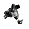 Автотримач для телефона HOCO CA56 Plus Armor metal gravity car holder Black Silver (6931474760296)
