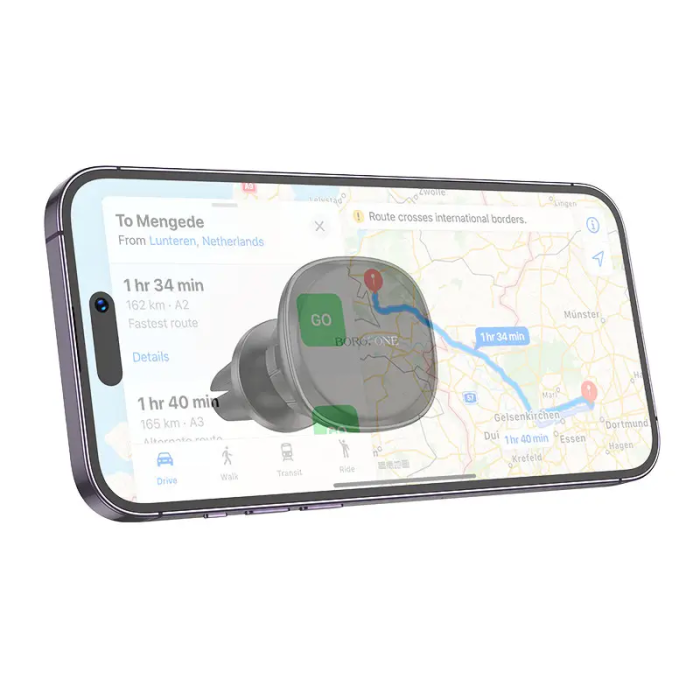 Автотримач для телефона BOROFONE BH102 Cloud magnetic car holder(air outlet) Black (6941991108020)