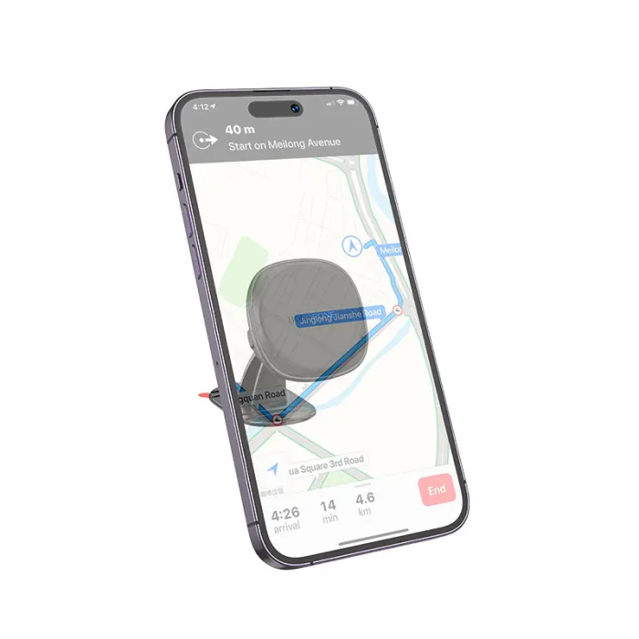 Автотримач для телефона BOROFONE BH103 Cloud magnetic car holder(center console) Black (6941991108037)