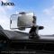 Автотримач для телефона HOCO H79 Vista push-type car holder (center console) Black Metal Gray (6942007647892)