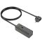Мережевий подовжувач HOCO AC9A Talent PD30W(1C2A with 1 socket) desktop charger Black (6942007601634)