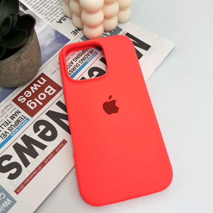 Чохол для смартфона Silicone Full Case AA Open Cam for Apple iPhone 16 Pro 43,Berry Red (FullOpenAAi16P-43)