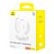 Мережевий зарядний пристрій Baseus Cube Fast Charger C+U 30W EU Moon White (P10111404213-00)
